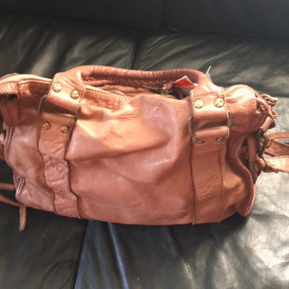 FIORE Italian Leather Satchel - Picture 3 of 5